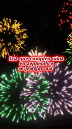 Cumple en septiembre