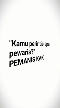 KAMU PERINTIS APA