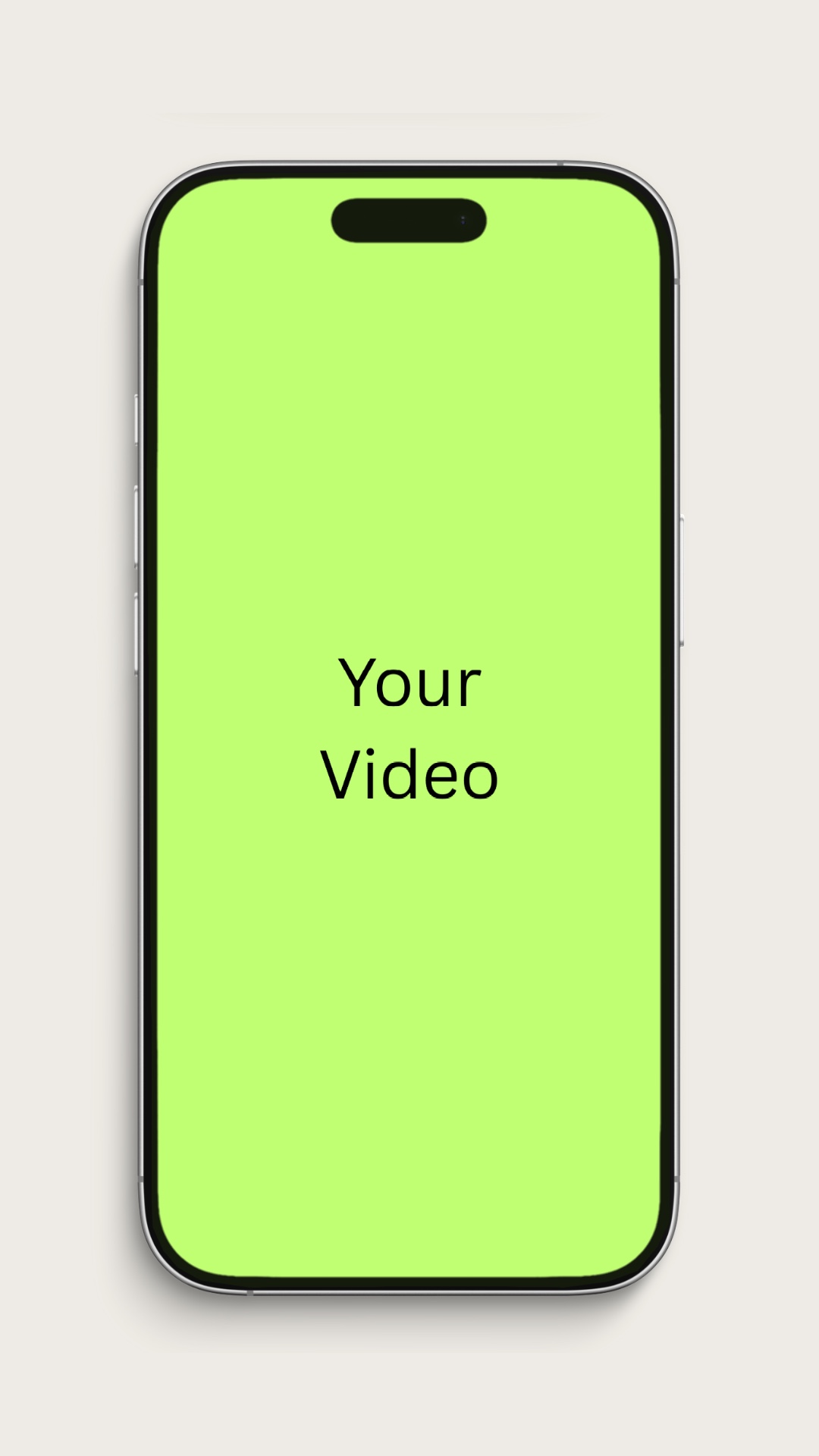 Mi video de iPhone 