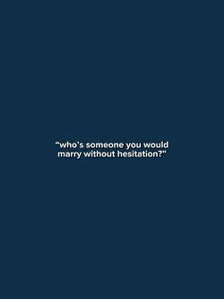 SomeoneUWouldMarry