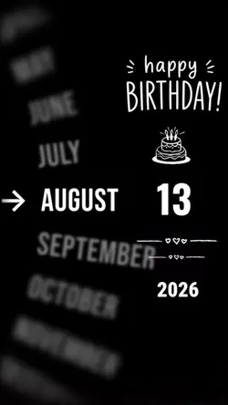 BDAY DAUGHTER 13 AUG