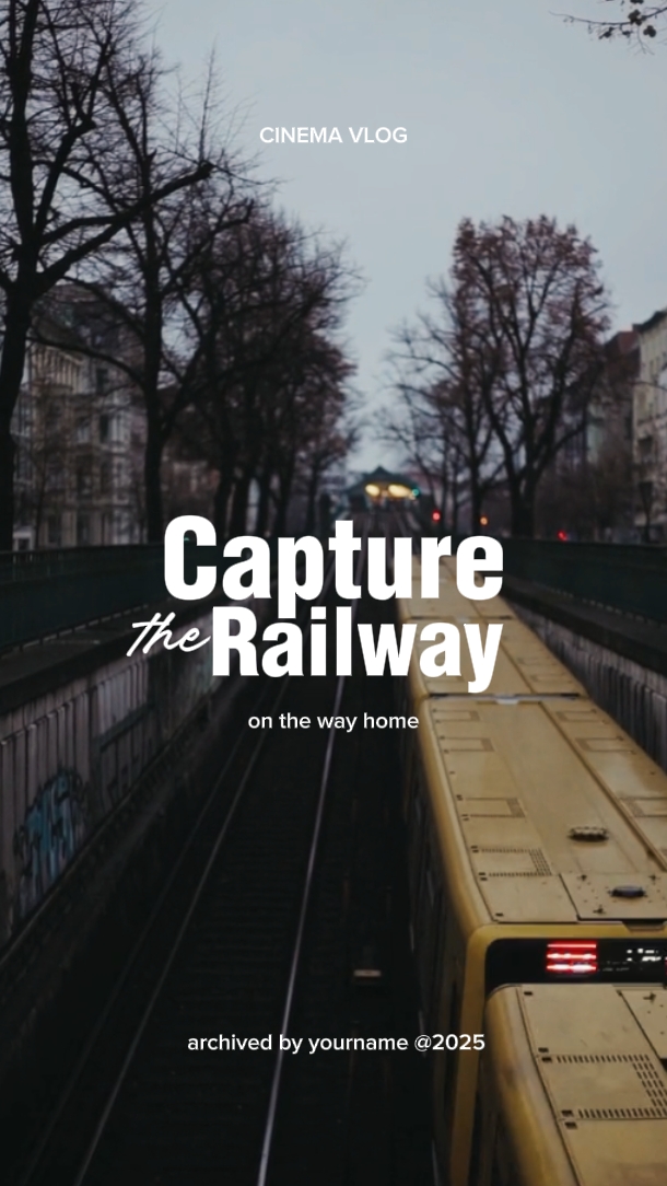 Capturez le chemin de fer