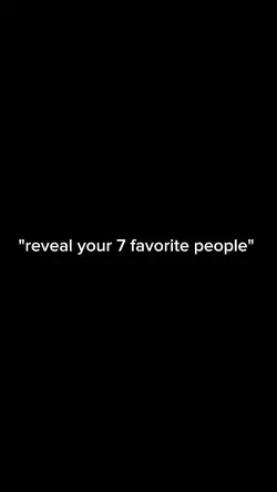 7 favorite people
