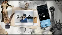 #OPEN ARMS typograpy