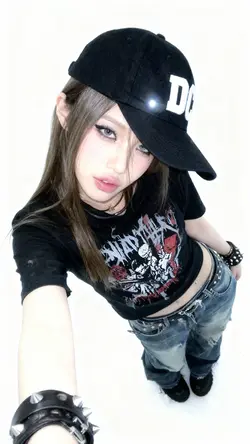 AI Metalcore Girl