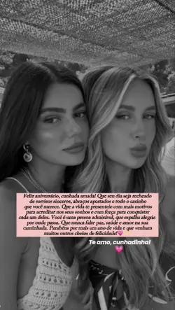 aniversário cunhada 