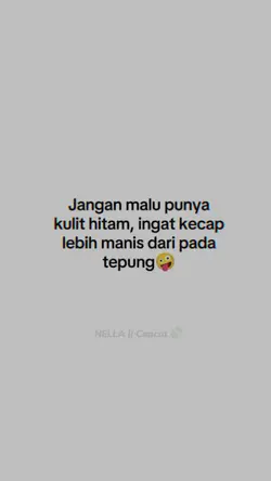 kecap lebih manis 