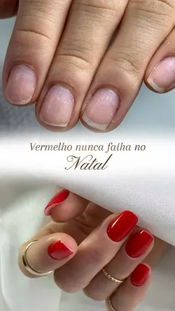 Antes e depois nail 