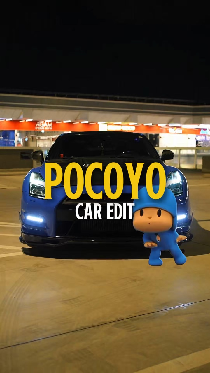 Pocoyo x Car edit