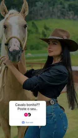 foto com cavalo