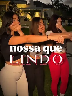 nossa que lindo