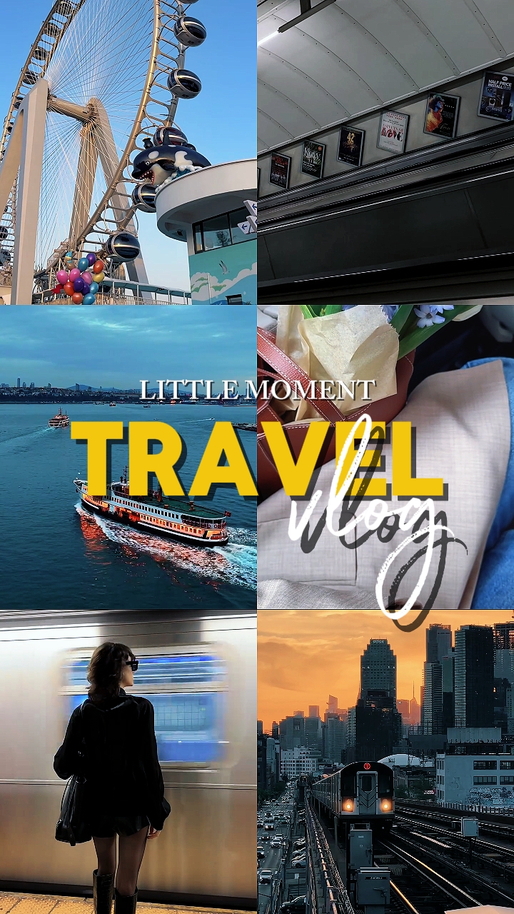 travel vlog moment 