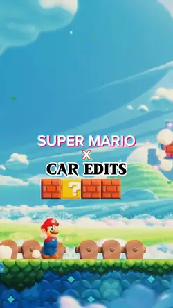SUPER MARIO X CAR