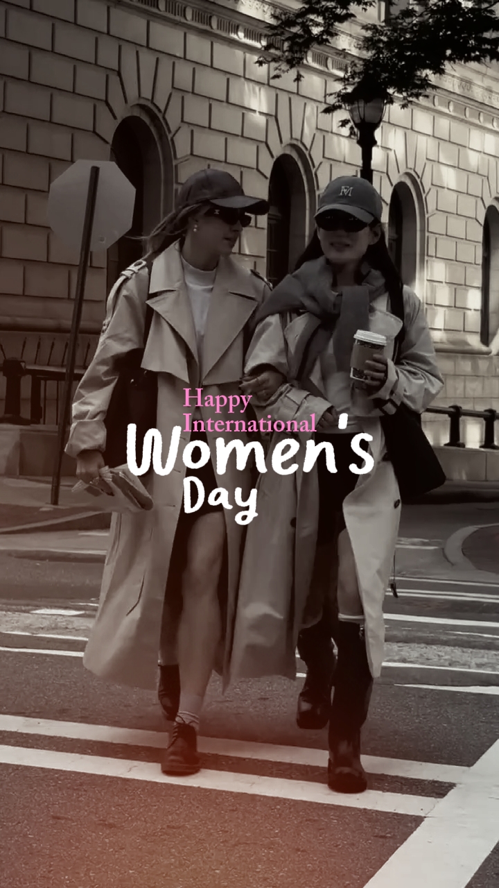 Feliz dia da mulher 