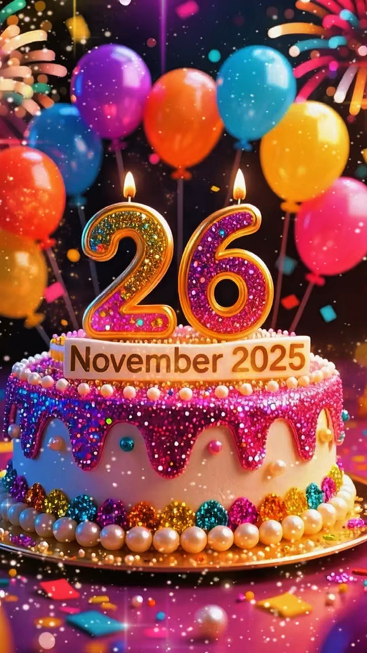 Birthday 26 nov 2025