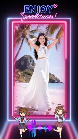Neon Frame 1pic