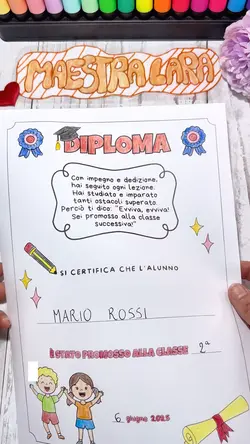 Diploma di fine anno