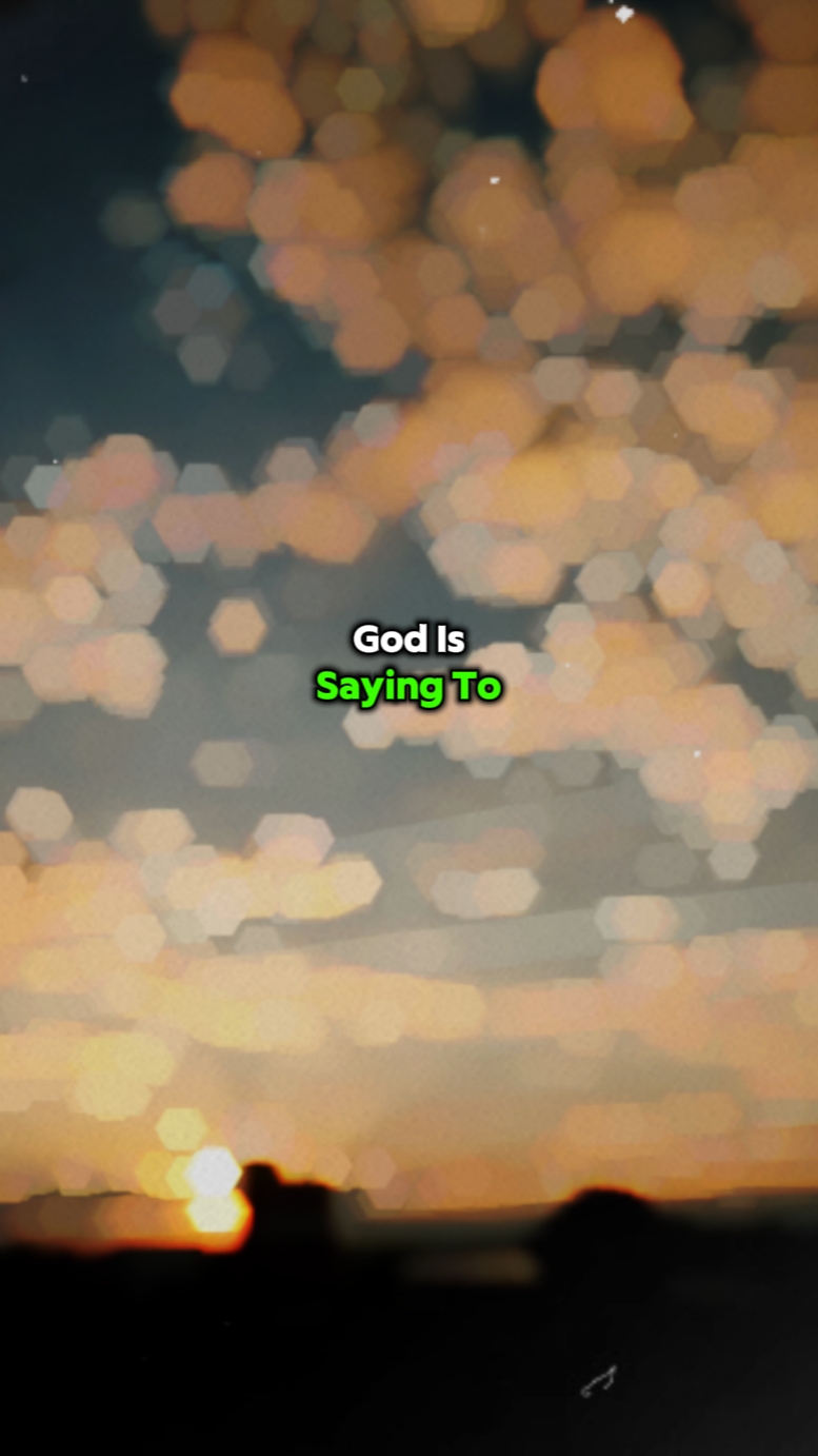 Dios Te Está Diciendo