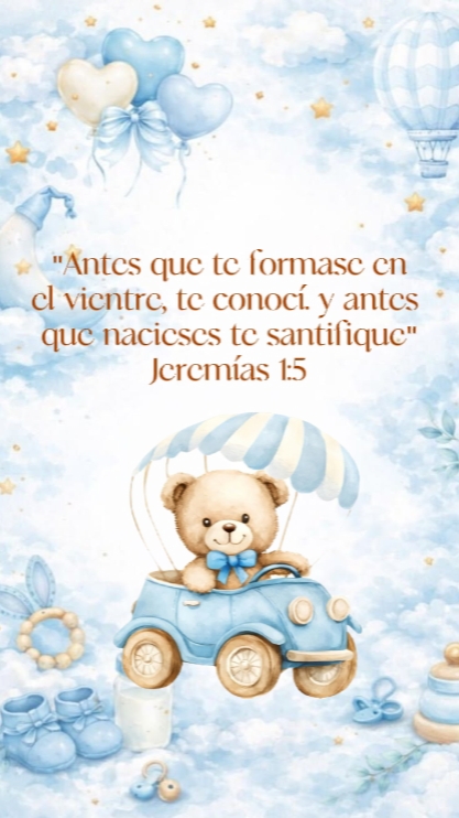 Baby shower niño