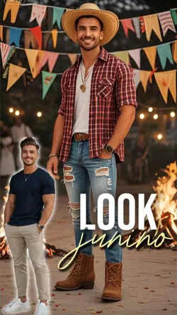 Seu look junino