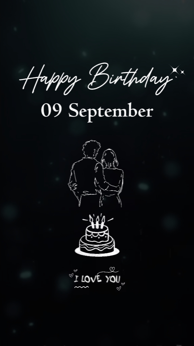 HBD 9 SEPTEMBER 2026