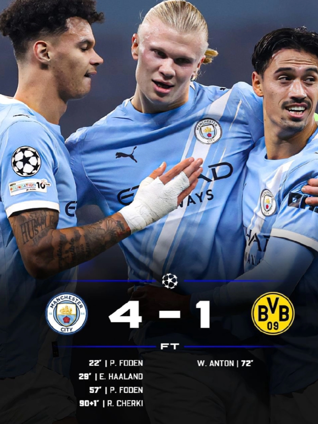 Manchester city win
