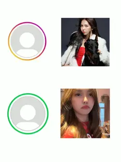 red or green