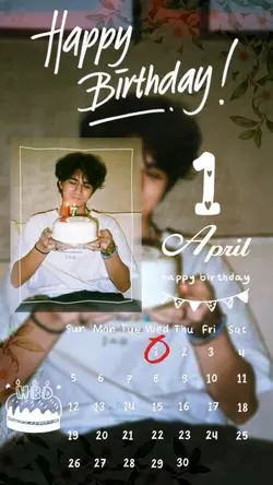 Birthday 1 April