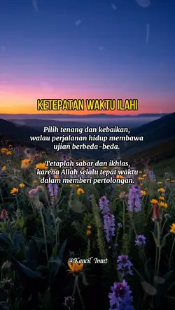 Ketepatan Waktu Ilah