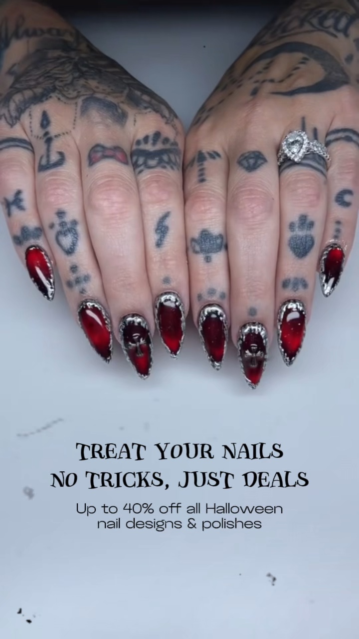 Halloween-Nägel 🎃🎃