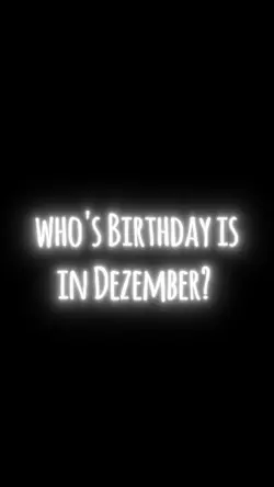Dezember Birthday