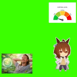 low cortisol meme