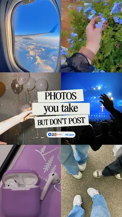 Photos you take