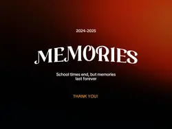SCHOOL MEMORIES