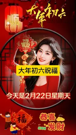 大年初六祝福