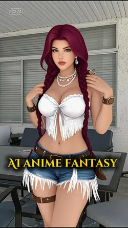 AI Anime fantasy 