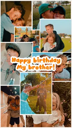 Birthday my brother