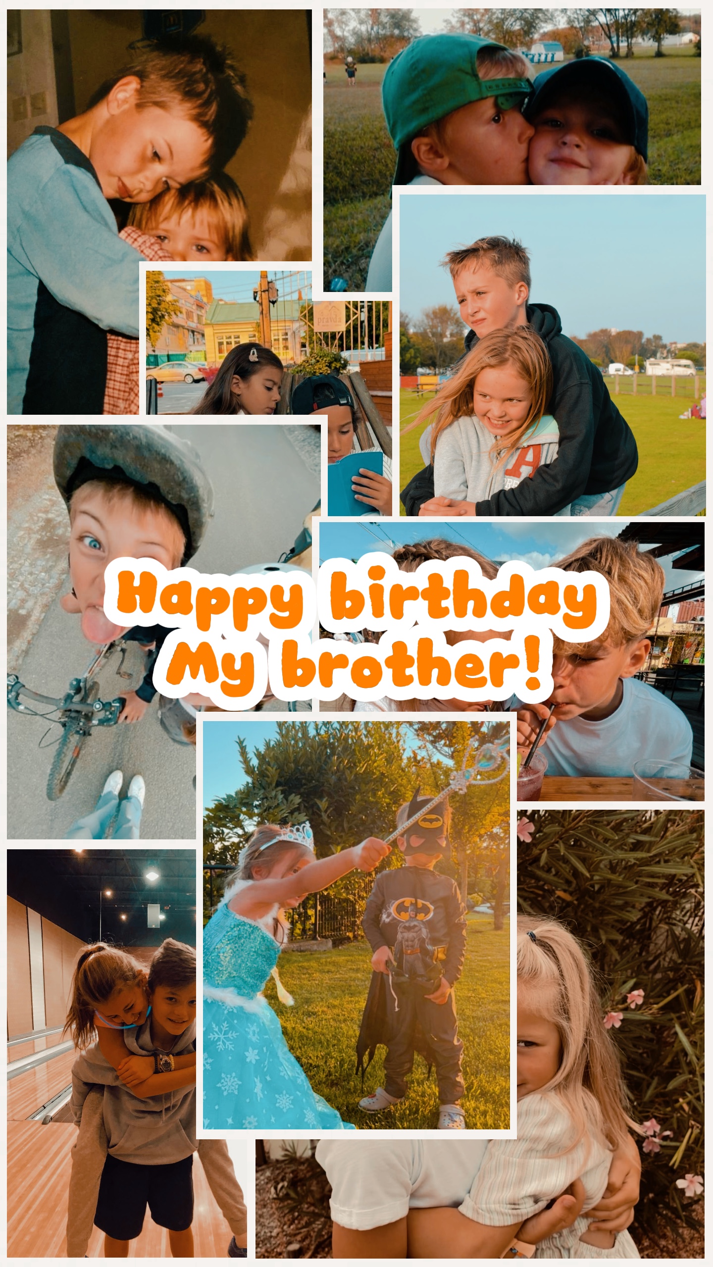 Birthday my brother
