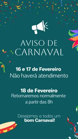 aviso de carnaval 