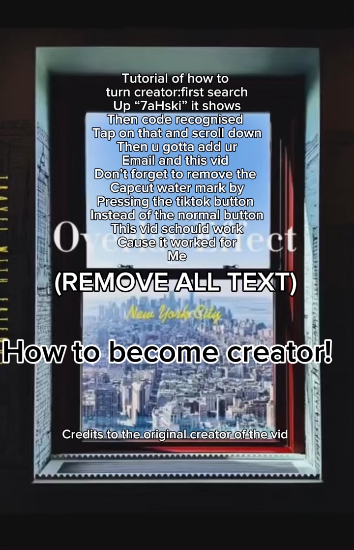 how to become creato