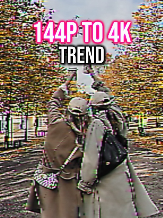 Tendance 144p à 4k