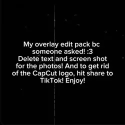 Overlay editing pack