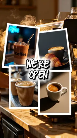 WE’RE OPEN