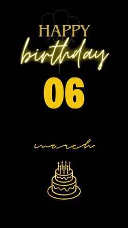 Birthday March 6
