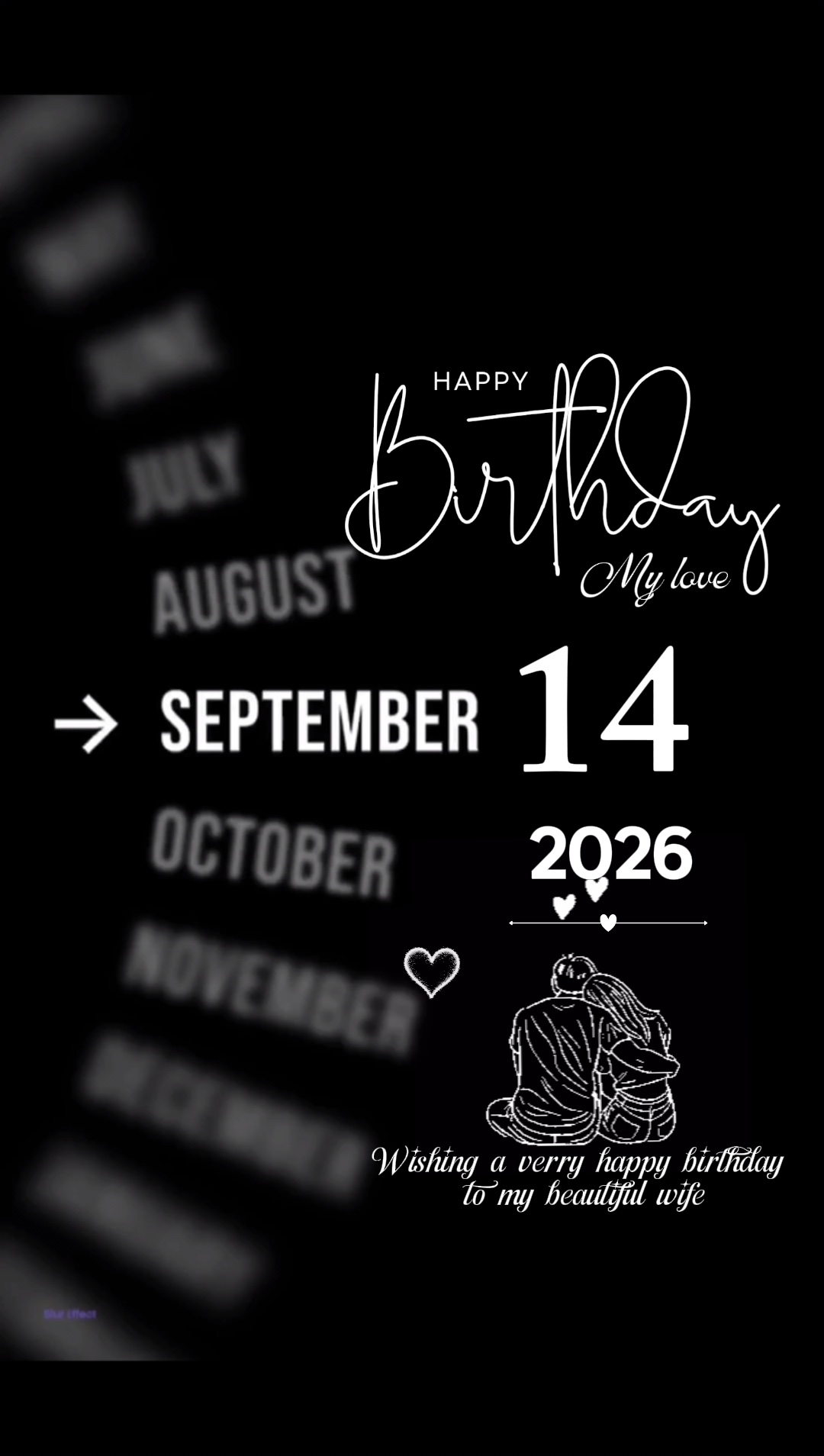 Birthday my love 