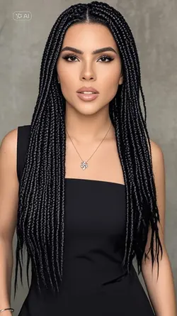 box braids hair
