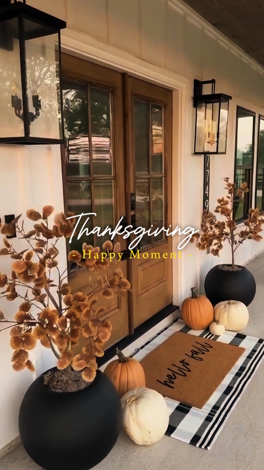 Thanksgiving moment