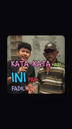 kata-kata hari ini