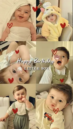 BIRTHDAY LITTLE BOY