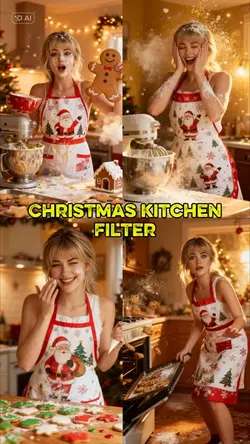 Christmas kitchen AI